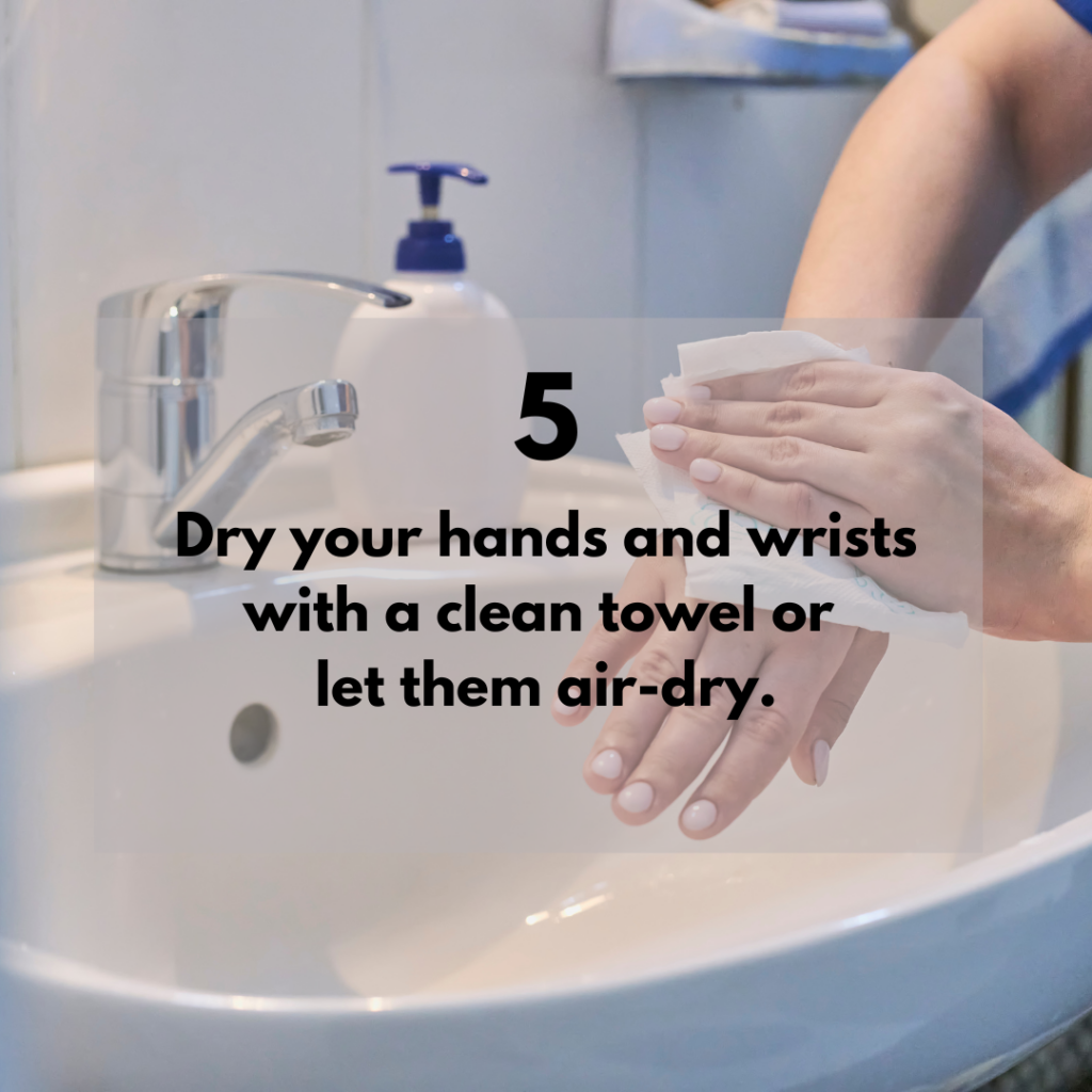 6 steps to properly wash your hands – The Endocrinology Wellness Institute